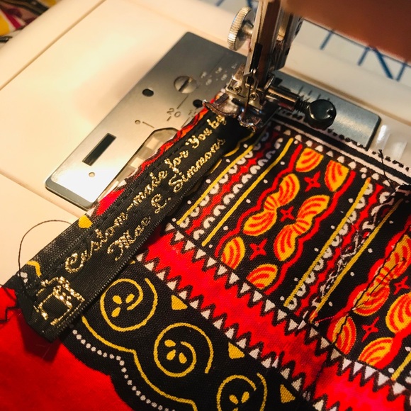 African Print custom made jacket - Picture 3 of 3